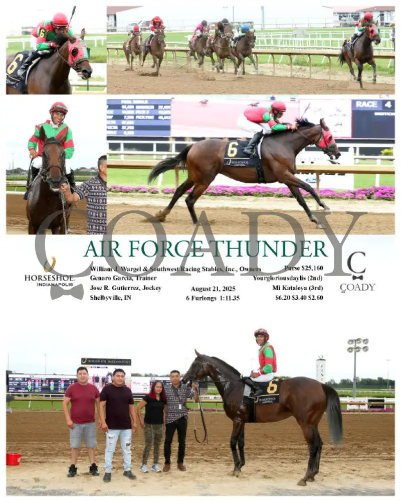 AIR FORCE THUNDER 08 21 25 R04 IND Indiana Grand