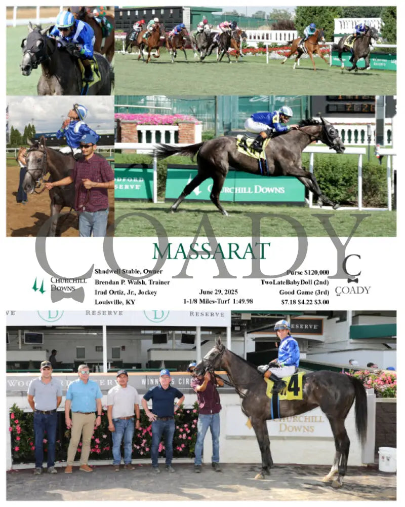 MASSARAT - 062925 - Race 11 - CD Churchill Downs