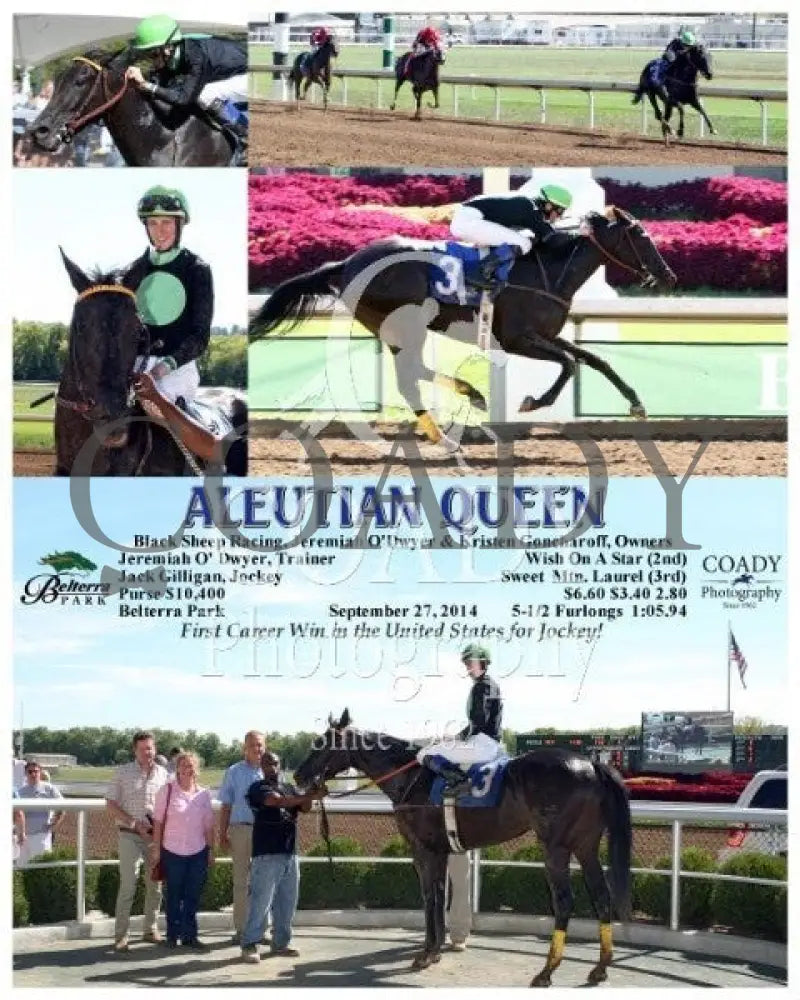 Aleutian Queen - 092714 Race 03 Btp Belterra Park