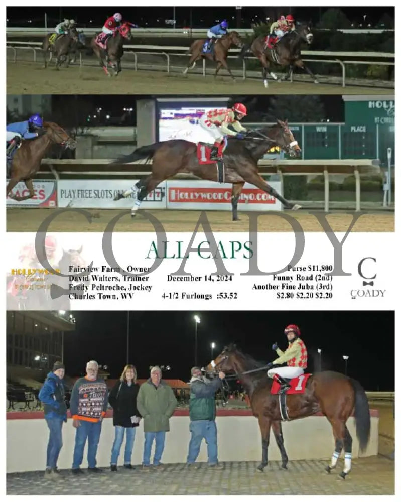 All Caps - 12-14-24 R02 Ct Hollywood Casino At Charles Town Races