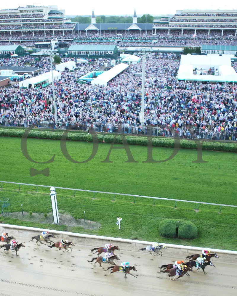 Always Dreaming - 050617 Race 12 Cd Aerial Back Stretch 1 Churchill Downs