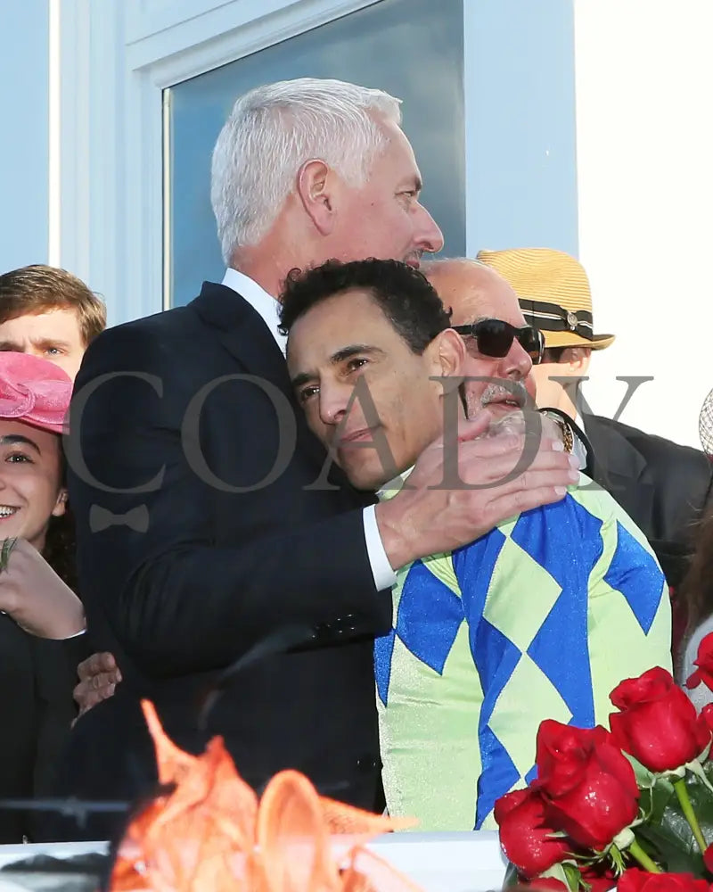 Always Dreaming - 050617 Race 12 Cd Todd Pletcher John Velazquez Hug 1 Churchill Downs