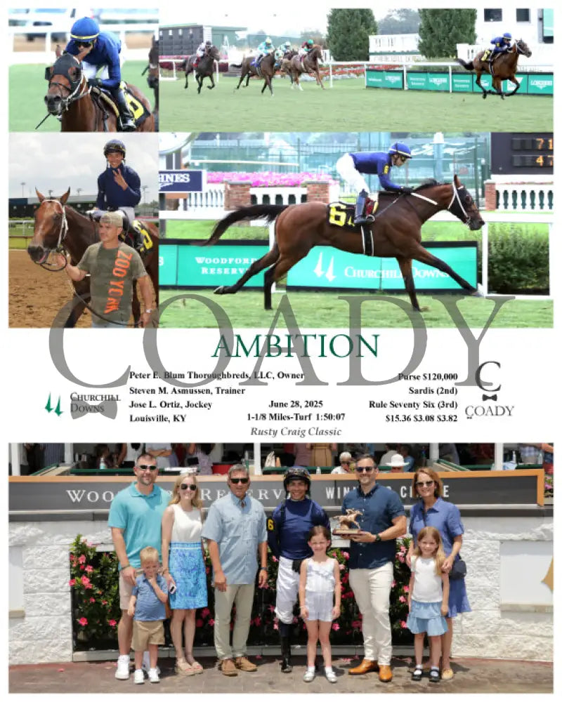 AMBITION - 062825 - Race 02 - CD - G Churchill Downs