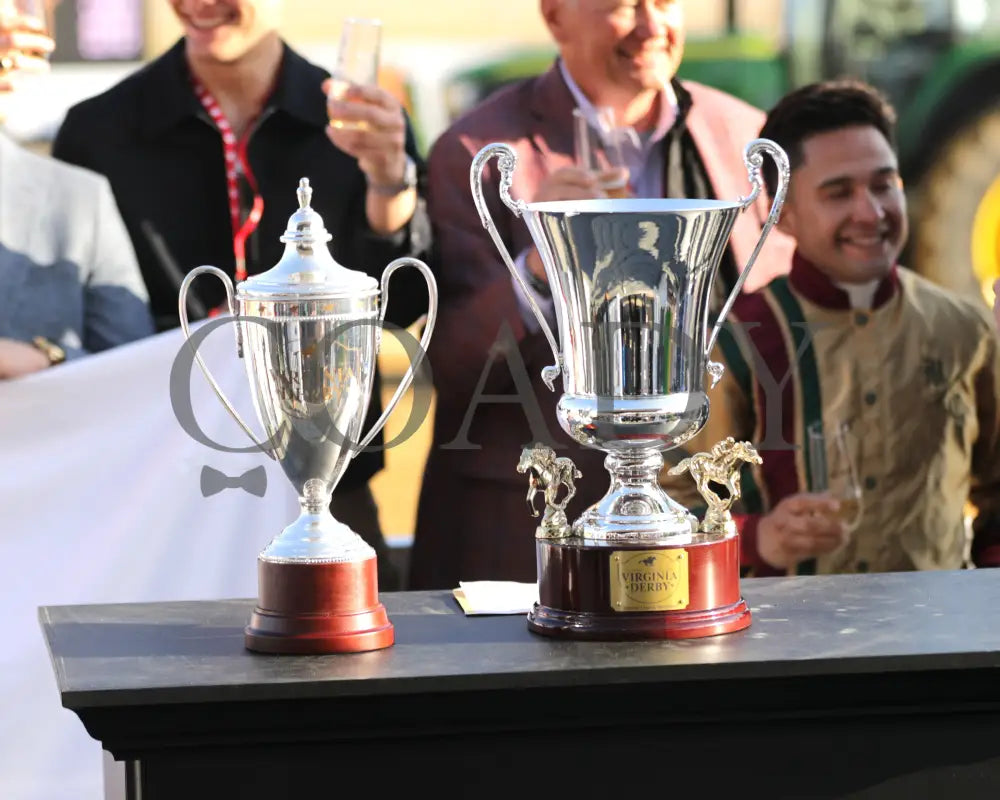 AMERICAN PROMISE - The Virginia Derby - 03-15-25 - R09 - CNL - Trophies 01 Colonial Downs