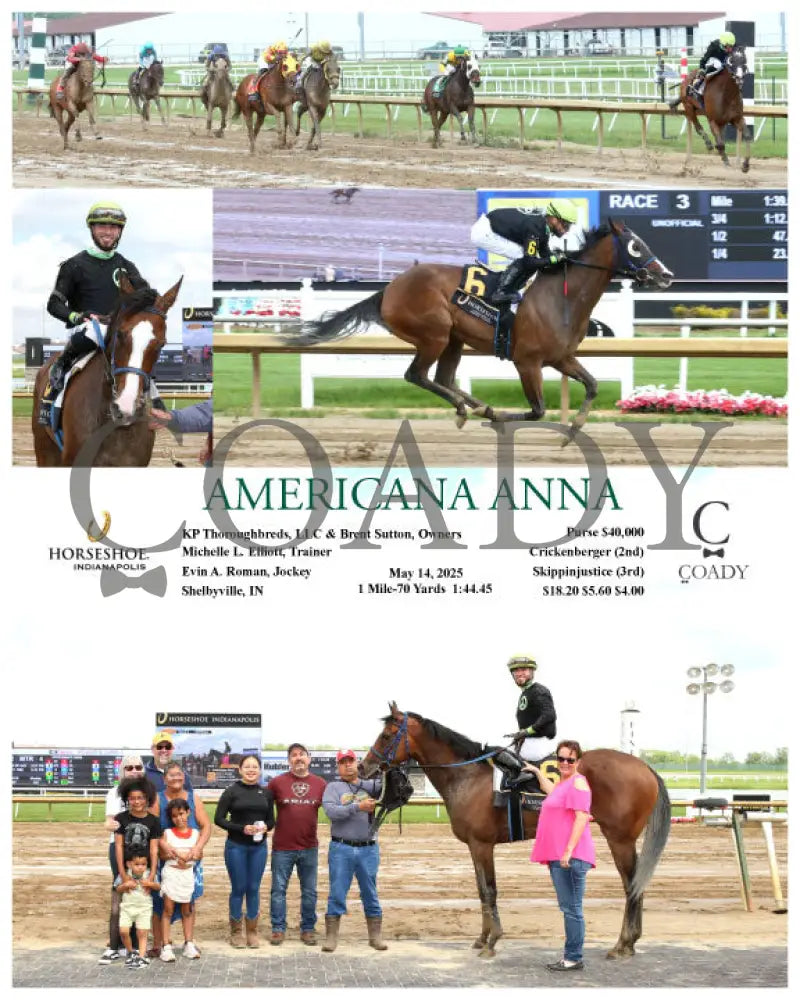 AMERICANA ANNA - 05-14-25 - R03 - IND Indiana Grand