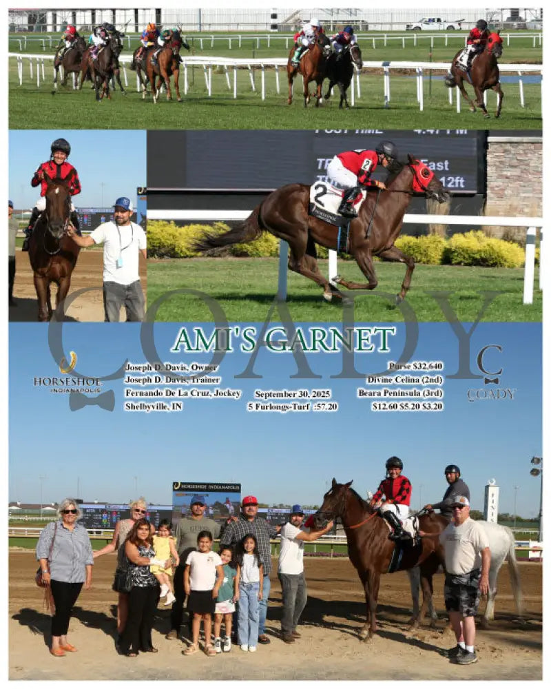 AMI’S GARNET - 09-30-25 - R06 - IND Indiana Grand