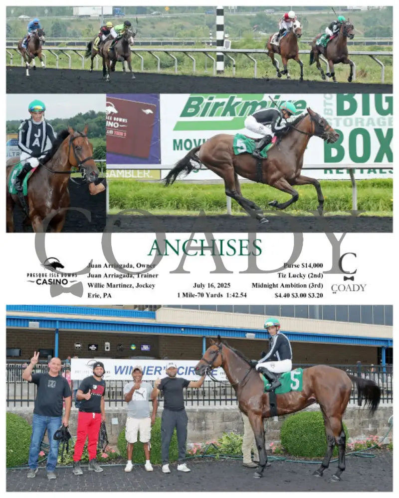 ANCHISES - 07-16-25 - R03 - PID Presque Isle Downs
