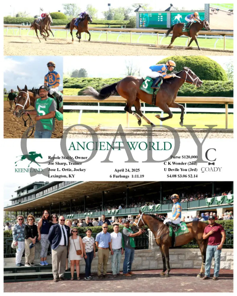 ANCIENT WORLD - 04-24-25 - R08 - KEE Keeneland