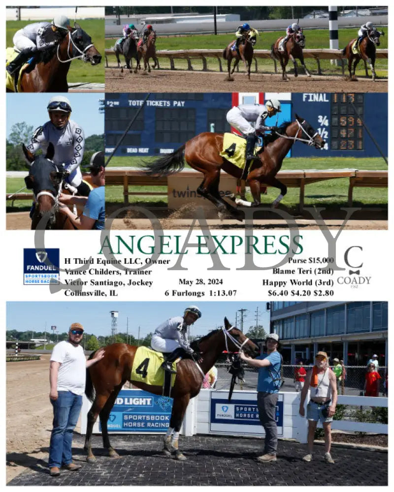 Angel Express - 05-28-24 R06 Fan Fanduel Sportsbook Horse Racing