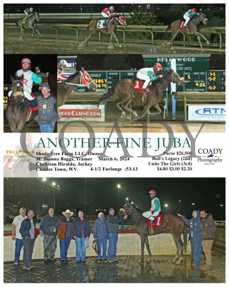 Another Fine Juba - 03 - 06 - 24 R05 Ct Hollywood Casino At Charles Town Races