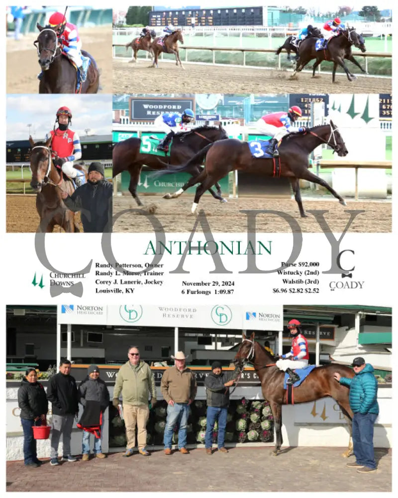 Anthonian - 11-29-24 R01 Cd Churchill Downs