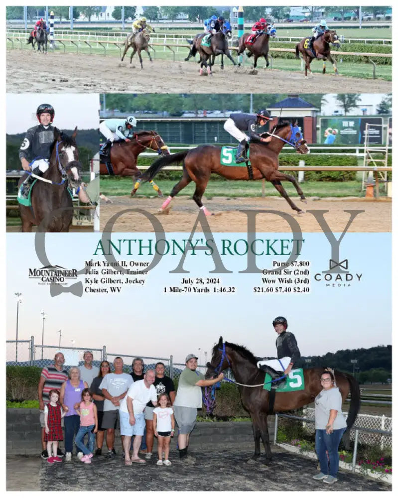 Anthony’s Rocket - 07-28-24 R04 Mnr Mountaineer Park