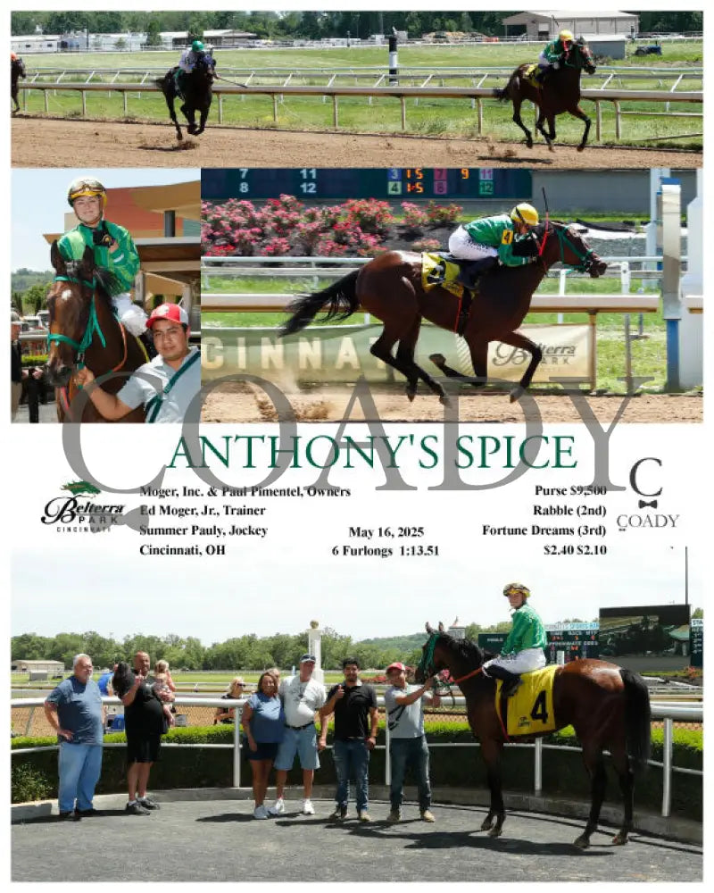 ANTHONY’S SPICE - 05-16-25 - R05 - BTP Churchill Downs