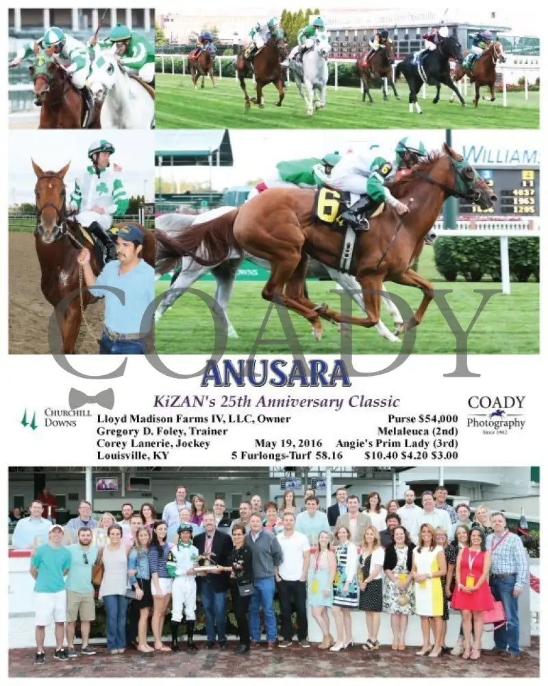 Anusara - 051916 Race 07 Cd Group Churchill Downs