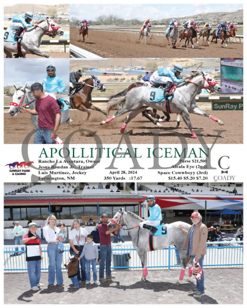 Apollitical Iceman - 04-28-24 R01 Srp Sunray Park