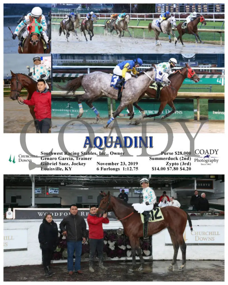 Aquadini - 11-23-19 R08 Cd Churchill Downs