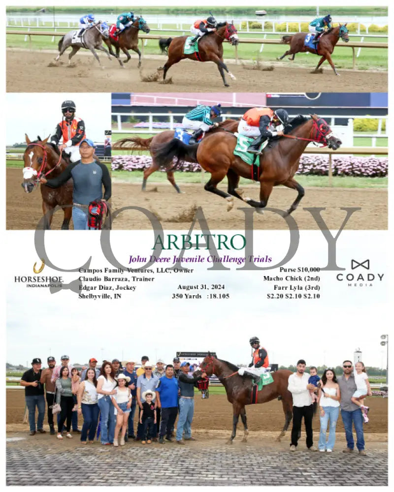 Arbitro - John Deere Juvenile Challenge Trials 08-31-24 R02 Ind Indiana Grand