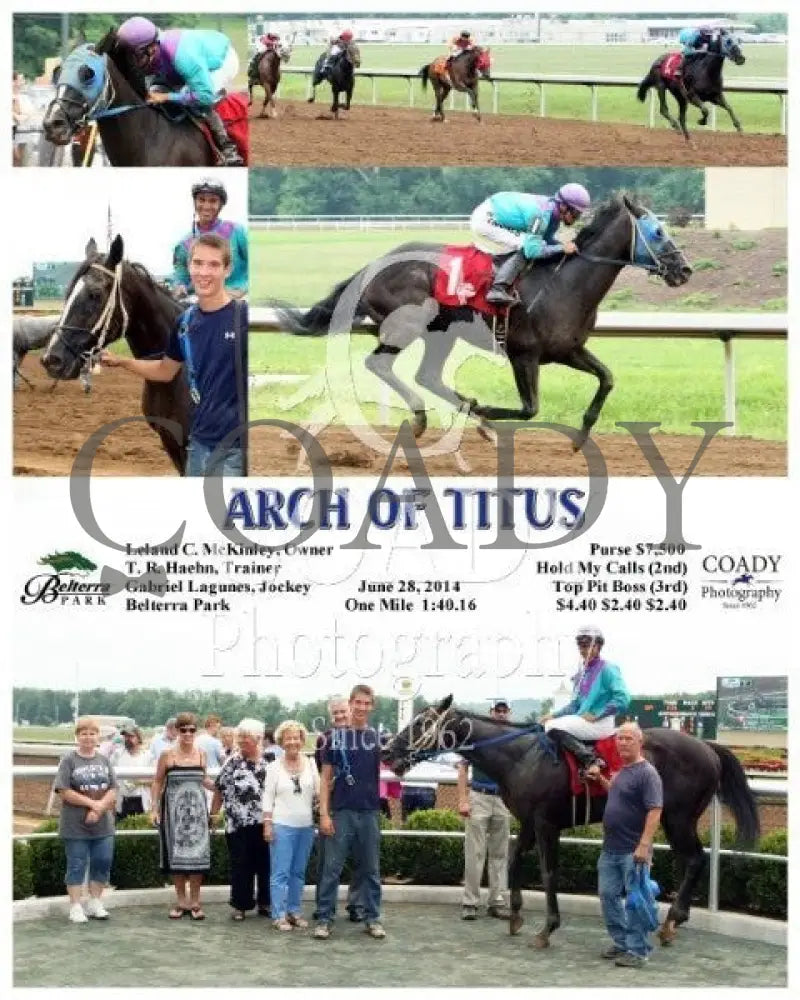 Arch Of Titus - 062814 Race 02 Btp Belterra Park