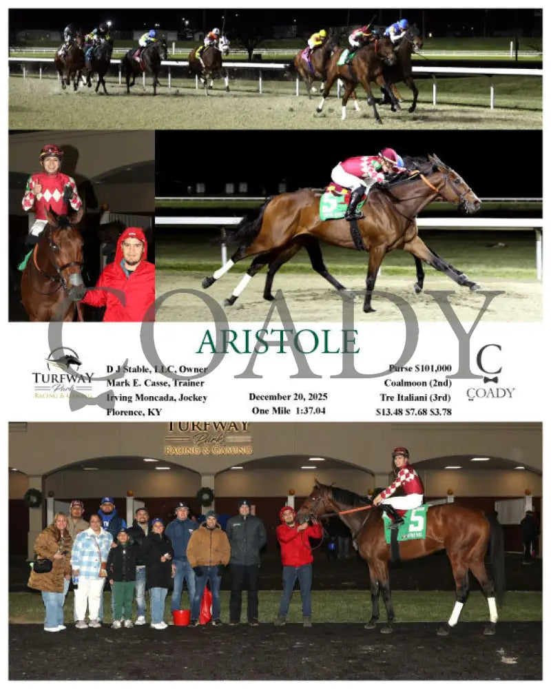 ARISTOLE - 122025 - Race 09 - TP - Coady Media - Kurtis Coady Photography
