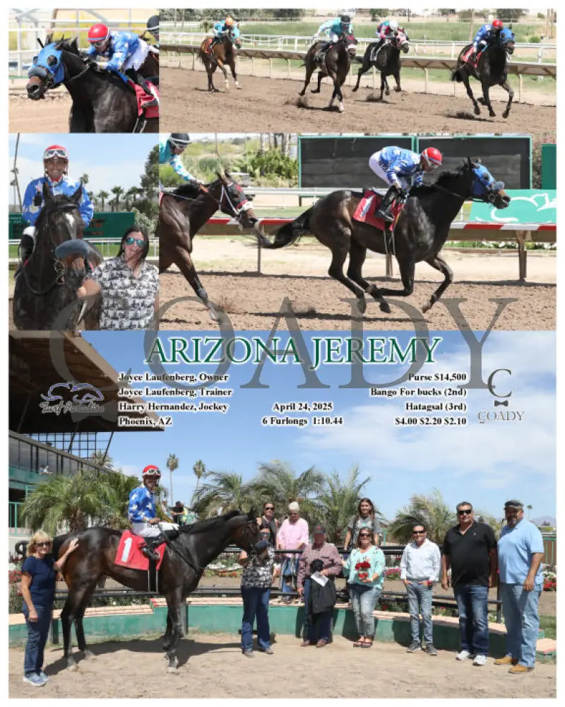 ARIZONA JEREMY - 04-24-25 - R03 - TUP Turf Paradise