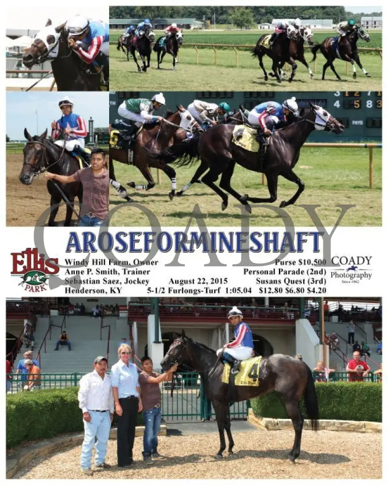 Aroseformineshaft - 082215 Race 01 Elp Ellis Park