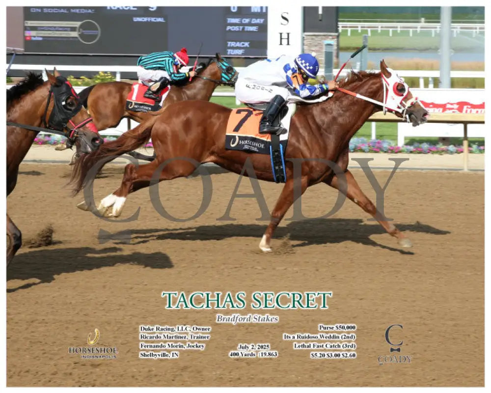 TACHAS SECRET - 07-02-25 - R09 - IND - Action Indiana Grand