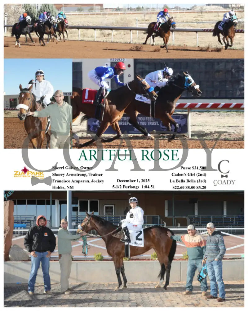 ARTFUL ROSE - 12-01-25 - R07 - ZIA - Coady Media - Kurtis Coady Photography
