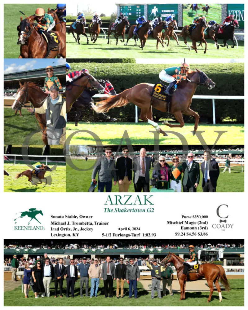 Arzak - The Shakertown G2 04 - 06 - 24 R09 Kee Keeneland