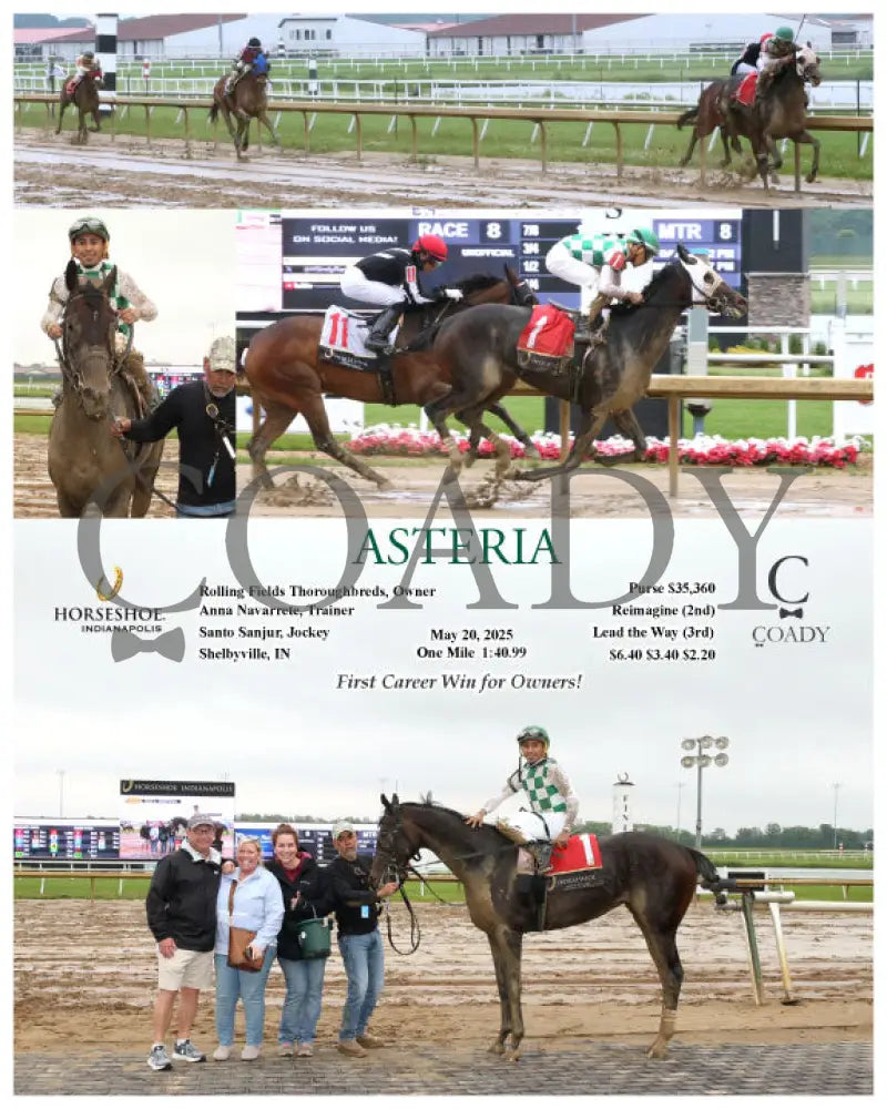 ASTERIA - 05-20-25 - R08 - IND Indiana Grand