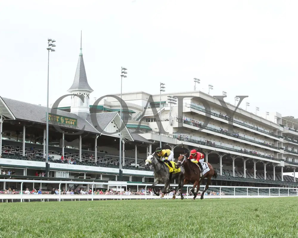 Atomic Blonde - The Keertana 11Th Running 05-25-24 R10 Cd Under Rail 01 Churchill Downs