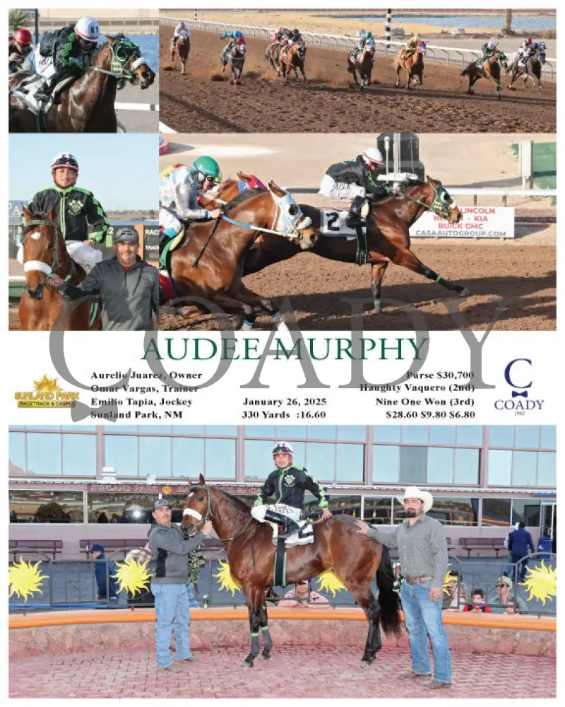 Audee Murphy - 01-26-25 R09 Sun Turfway Park
