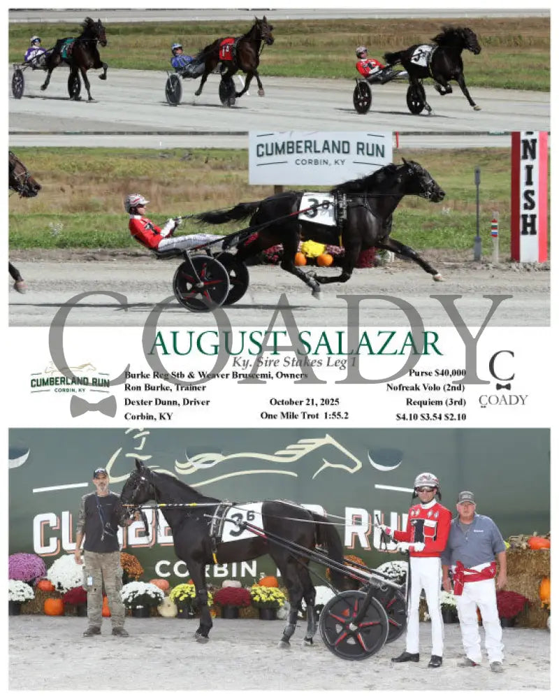 AUGUST SALAZAR - 102125 - Race 06 - CMR Presque Isle Downs