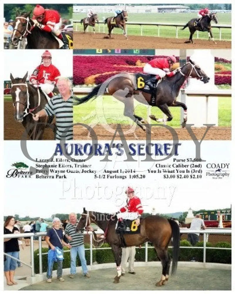 Aurora’s Secret - 080114 Race 05 Btp Belterra Park