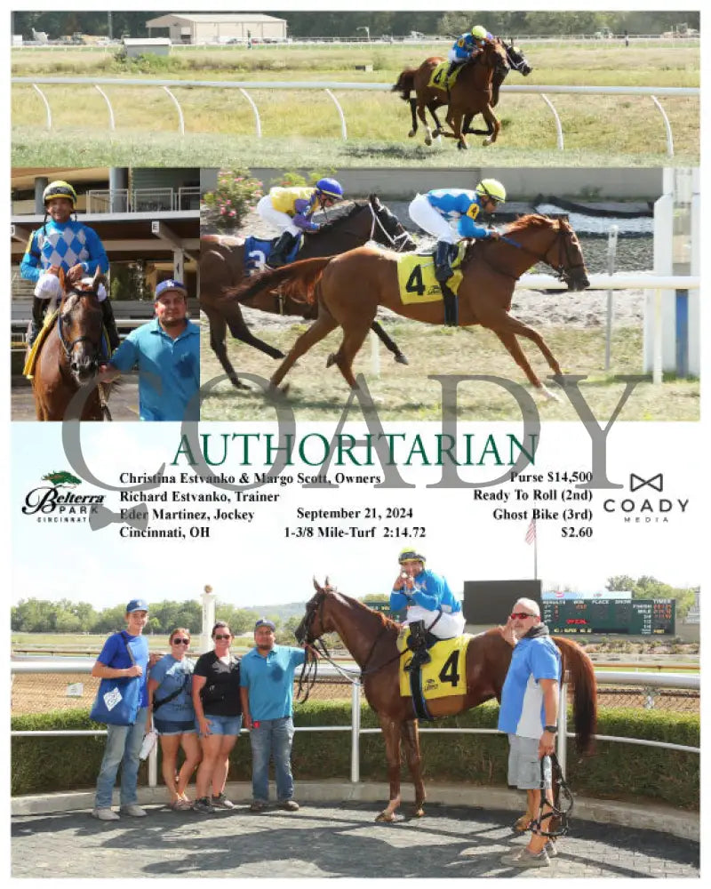 Authoritarian - 092124 Race 06 Btp Belterra Park