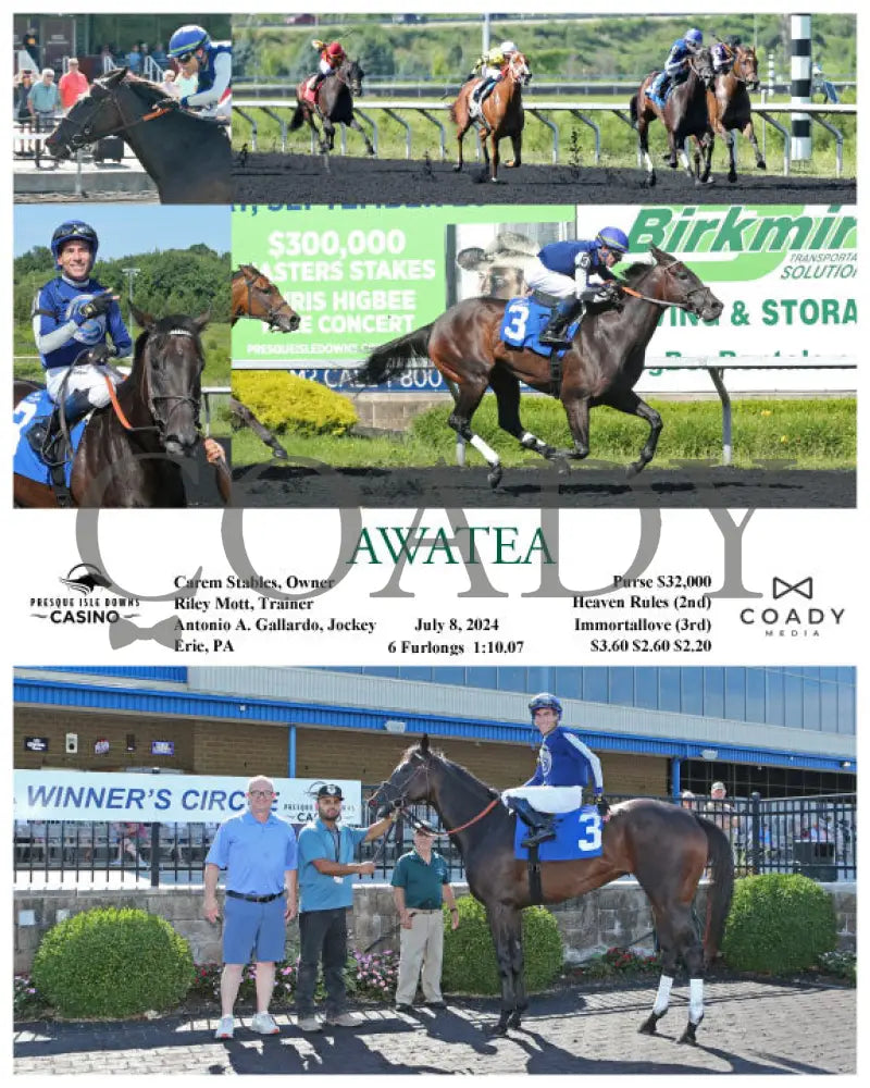 Awatea - 07-08-24 R05 Pid Presque Isle Downs