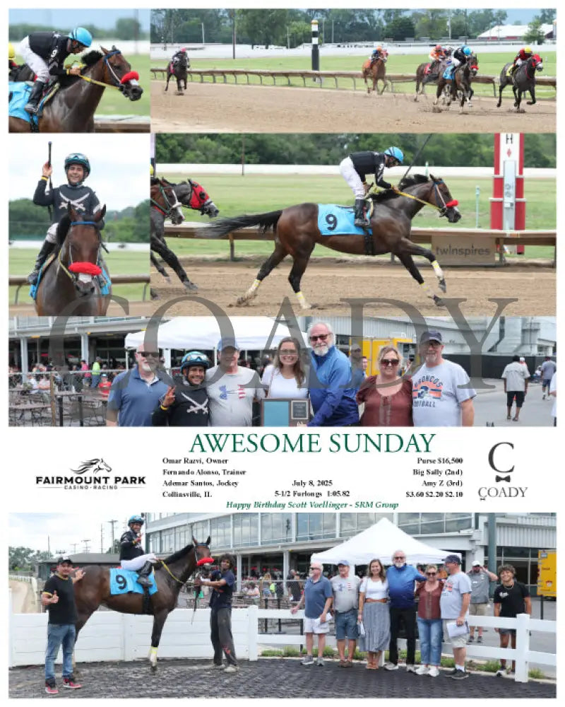 AWESOME SUNDAY - 07-08-25 - R05 - FP Fanduel Sportsbook Horse Racing