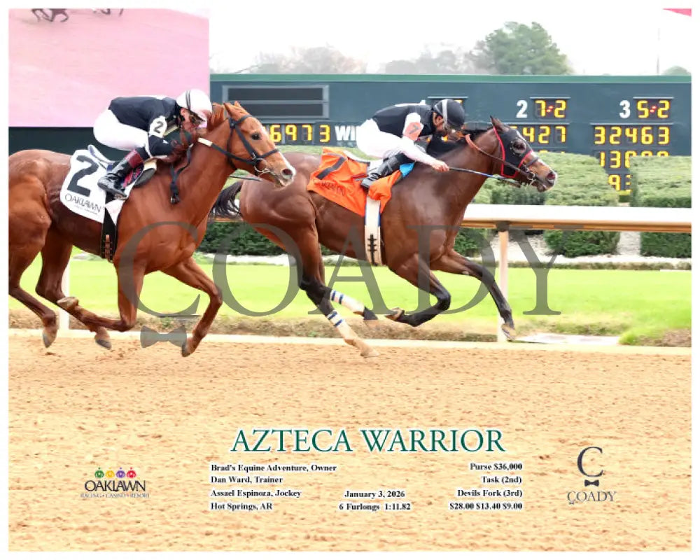 AZTECA WARRIOR - 01-03-26 - R02 - OP - Action - Coady Media - Kurtis Coady Photography