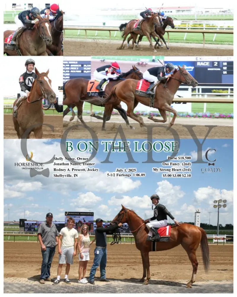 B ON THE LOOSE - 07-01-25 - R02 - IND Indiana Grand