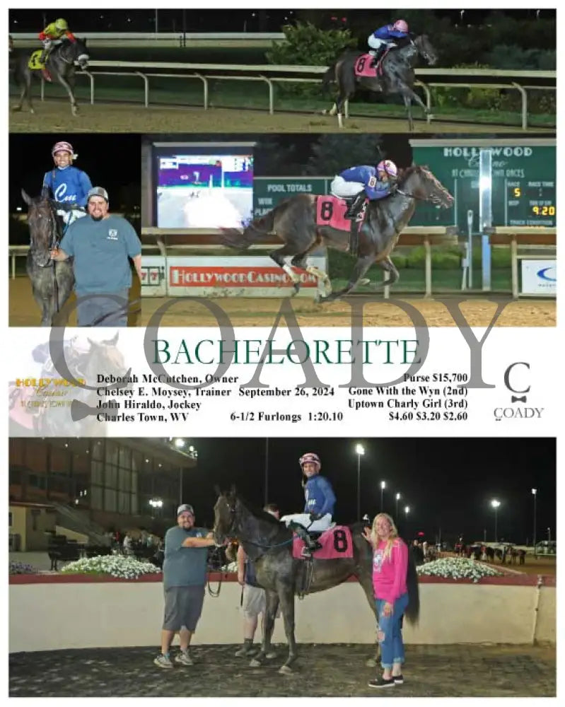 Bachelorette - 09-26-24 R05 Ct Hollywood Casino At Charles Town Races