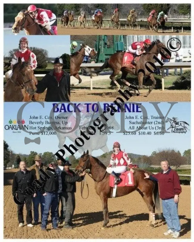 Back To Bernie - 2 10 2008 Oaklawn Park