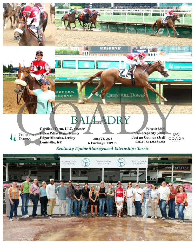 Balladry - 06-21-24 R06 Cd Group Churchill Downs
