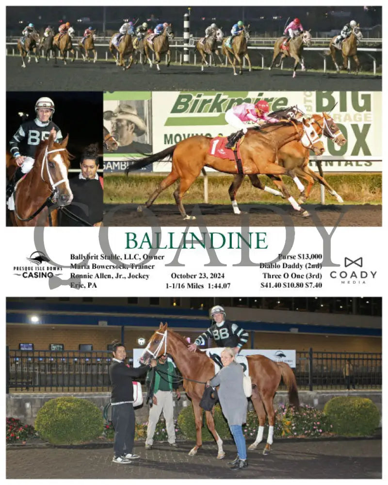 Ballindine - 10-23-24 R09 Pid Presque Isle Downs