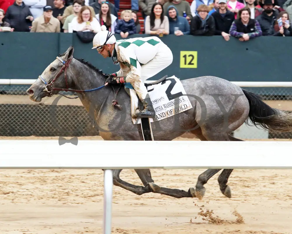 Band Of Gold - Martha Washington Stakes 46Th Running 02-03-24 R09 Oaklawn Park Inside Finish 01