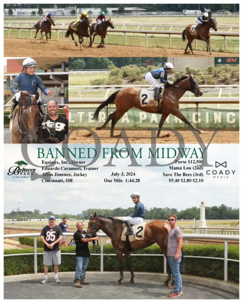Banned From Midway - 07-03-24 R06 Btp Belterra Park