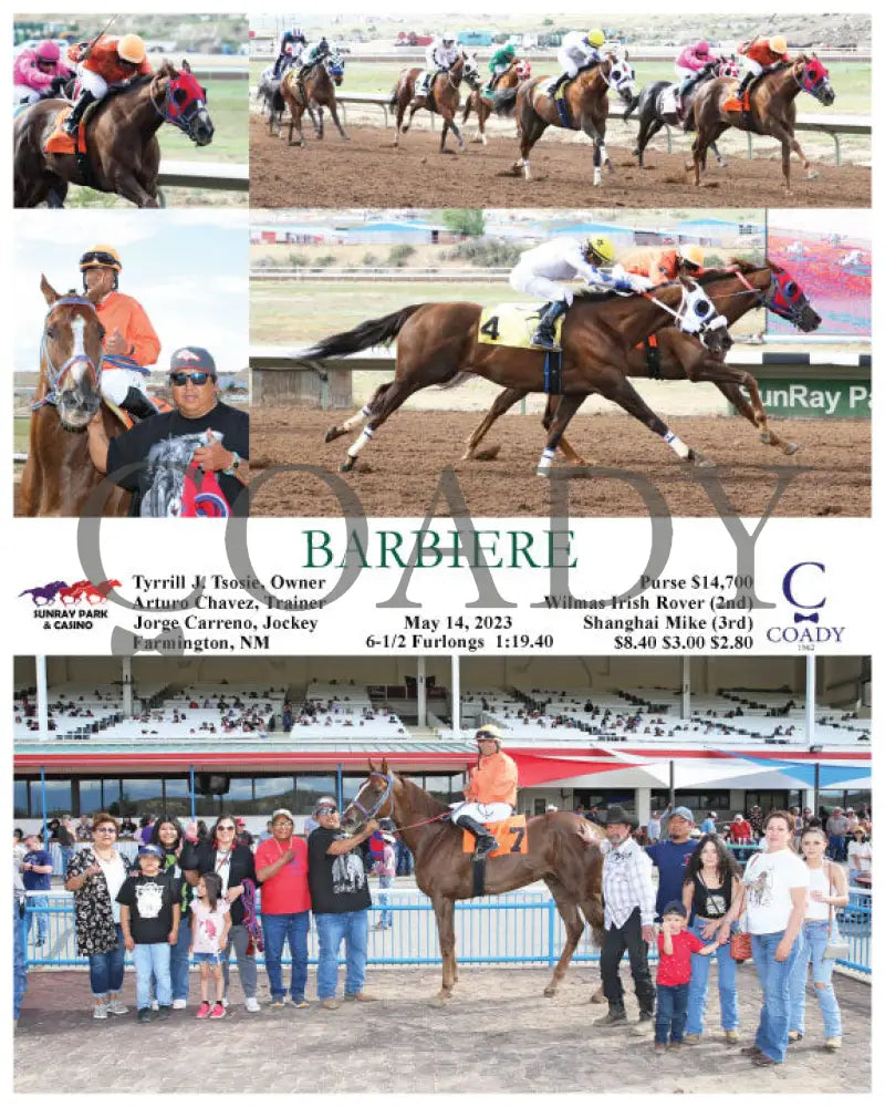 Barbiere - 05-14-23 R07 Srp Sunray Park