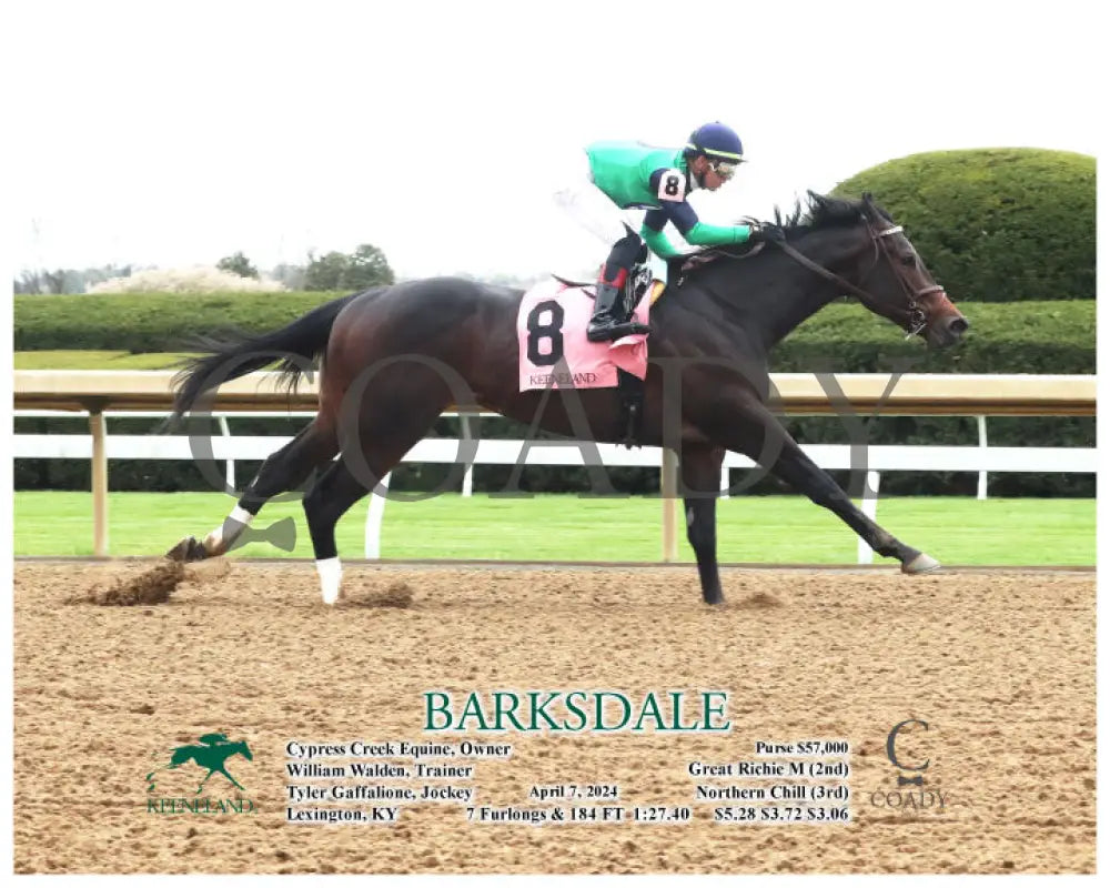 Barksdale - 04 - 07 - 24 R03 Kee Action Keeneland