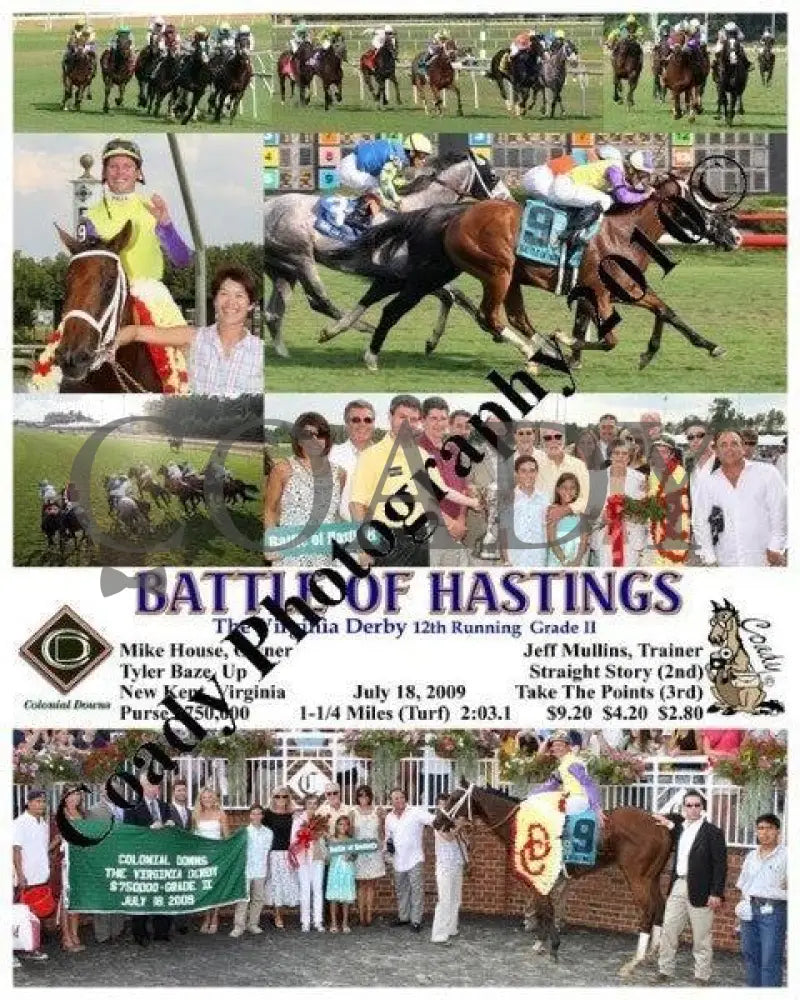 Battle Of Hastings - The Virginia Derby 12Th Run Colonial Downs