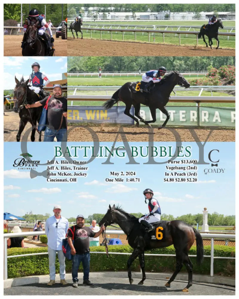Battling Bubbles - 05-02-24 R06 Btp Belterra Park