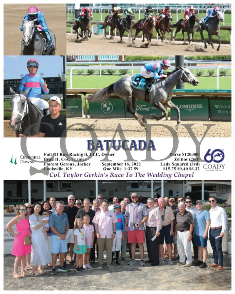 Batucada - 09-16-22 R07 Cd Group Churchill Downs