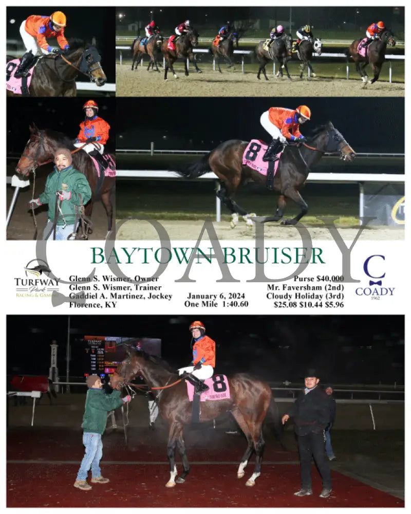Baytown Bruiser - 01-06-24 R03 Tp Turfway Park